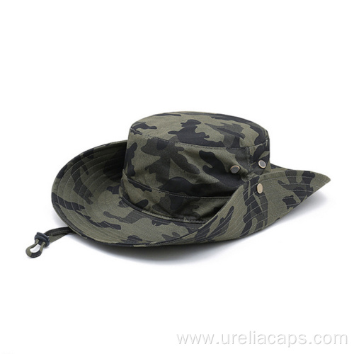 Camo hunting bucket hat